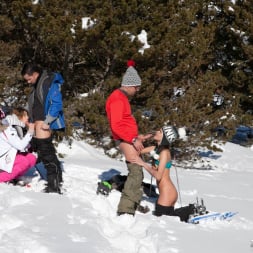 Haley Hill in 'Private' Verona Sky and Haley Hill Have an orgy on the snow (Thumbnail 2)